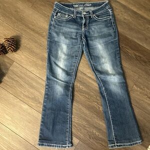 Miss Chic Jeans Women's Blue Boot Cut